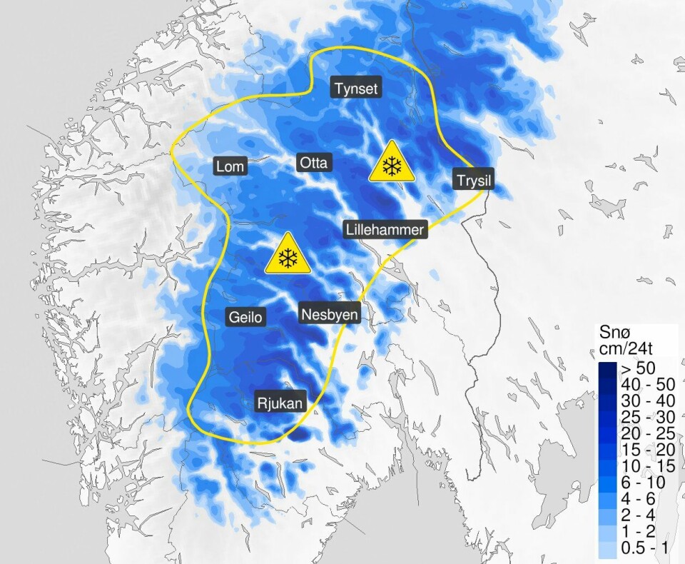 Meteorologene og politiet advarer mot kraftige vindkast