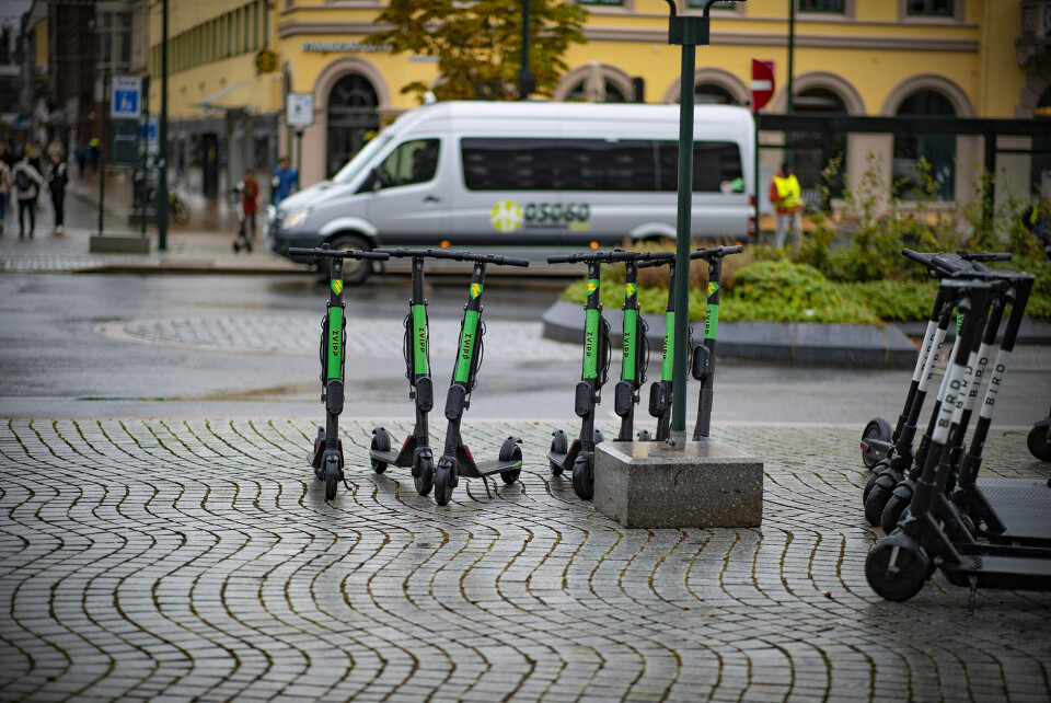 Ny elsparkesykkel-gigant på plass i Drammen
