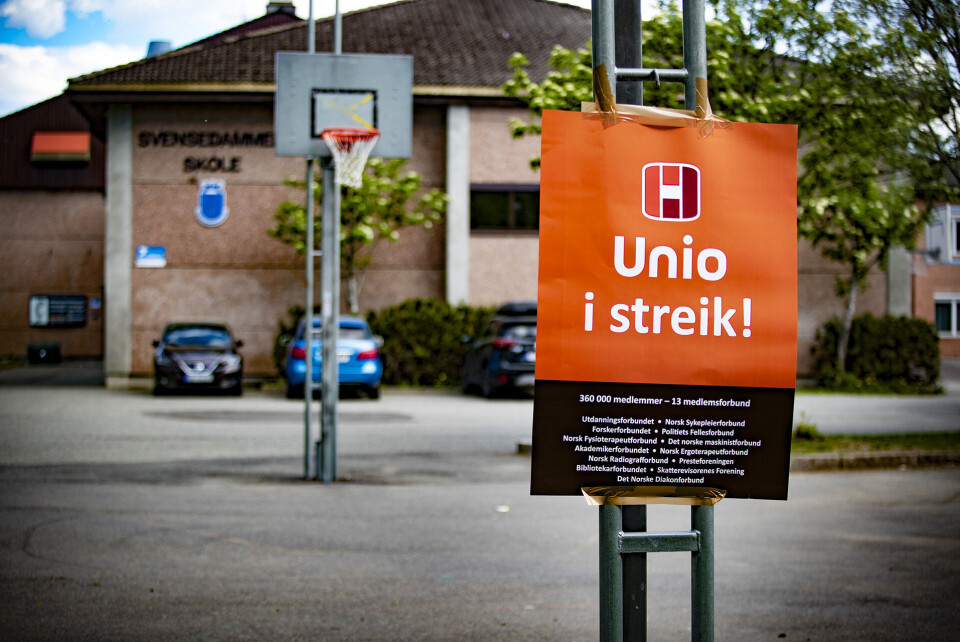Streiken: De fleste ansatte er på jobb, men barnehagene stenger likevel