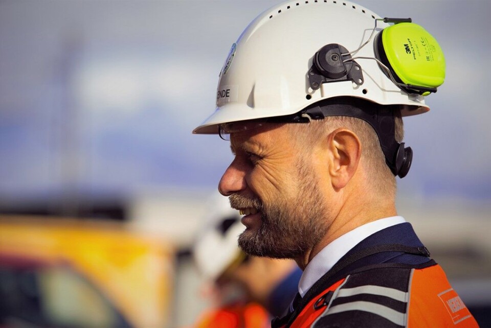 Høie møtte tunnelarbeiderne for å snakke om psykisk helse