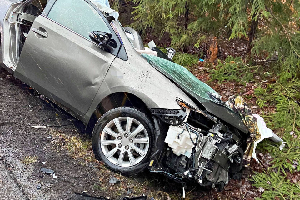 Eiker-mann omkom etter frontkollisjon på Eidsfoss
