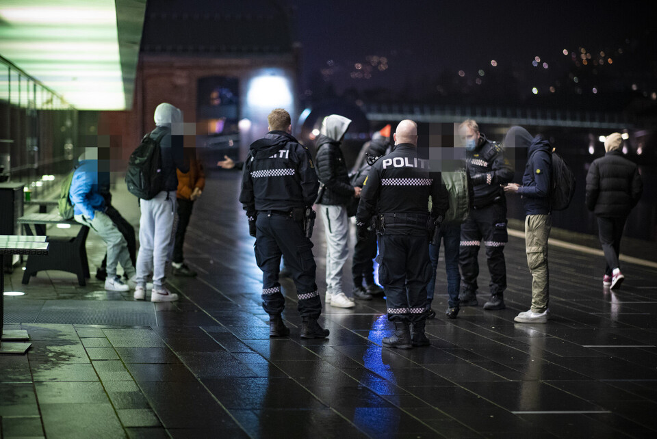 URO: Politiet måtte i slutten av november rykke ut til bråk med ungdommer på biblioteket.