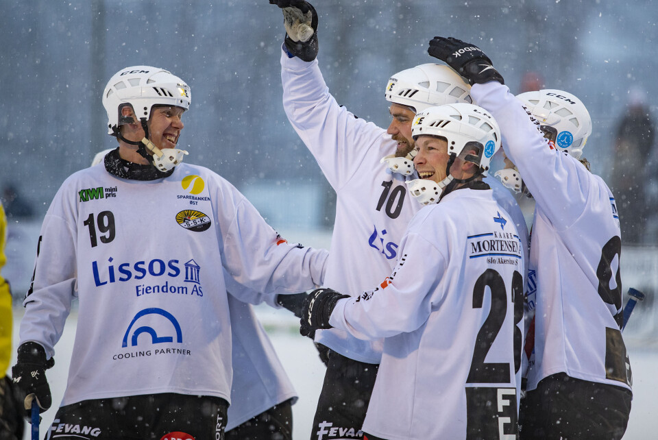 TOK VIKTIG SEIER: Solberg tok føringen, før lagene gikk til pause med 1-1. Med to kjappe mål mot slutten vant Solberg 3-1.