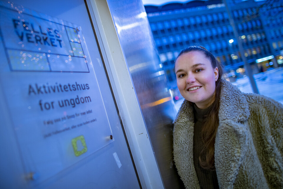 INVITERER ALLE SKEIVE: - Vi gleder oss til å sette i gang, forteller Emily Brown på Fellesverket, som nå er under oppussing.