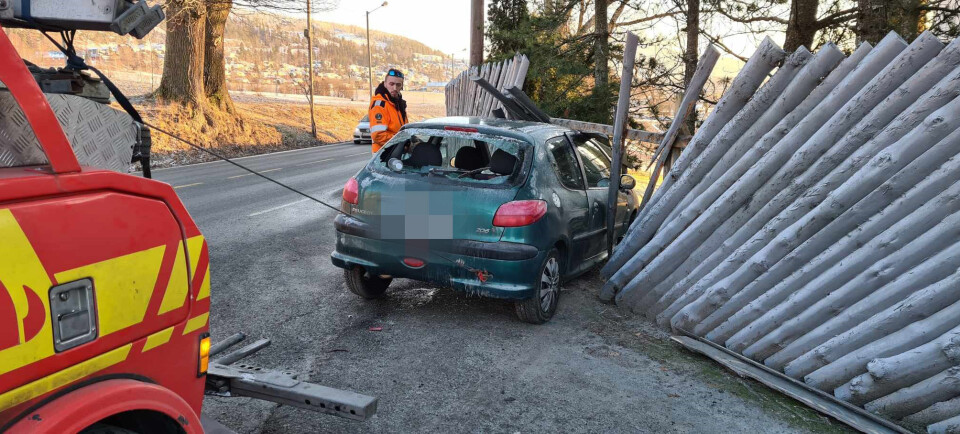 Kvinne mistenkt for ruskjøring etter denne krasjen