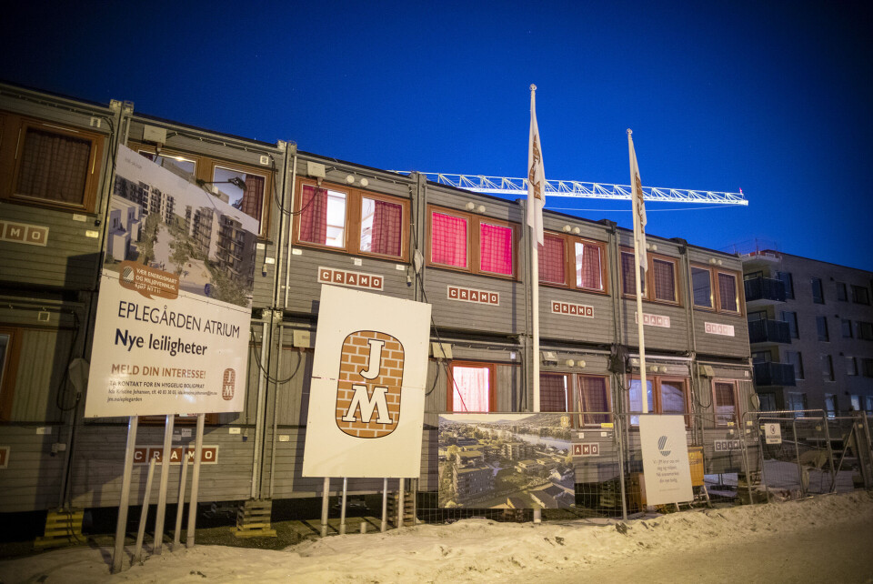 Stengte byggeplass i Drammen etter smitteutbrudd
