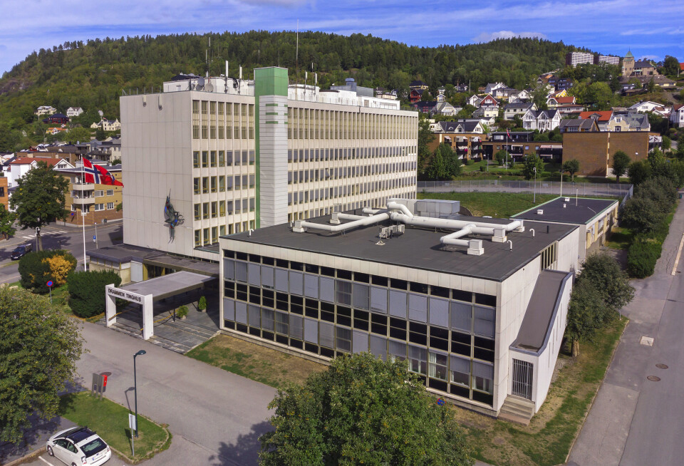DAGENS TINGHUS: Neppe kjent for å være et smykke i bybildet. (ARKIVFOTO: NILS J. MAUDAL)