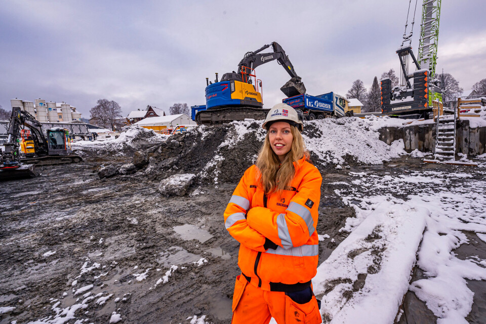 Silje Marie (32) gikk fra helsearbeider til anleggsjobb