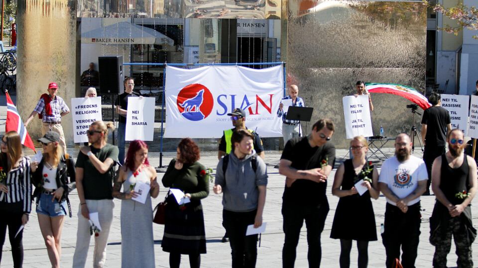 Gilani om SIAN-demo: - Nytter ikke å la seg provosere