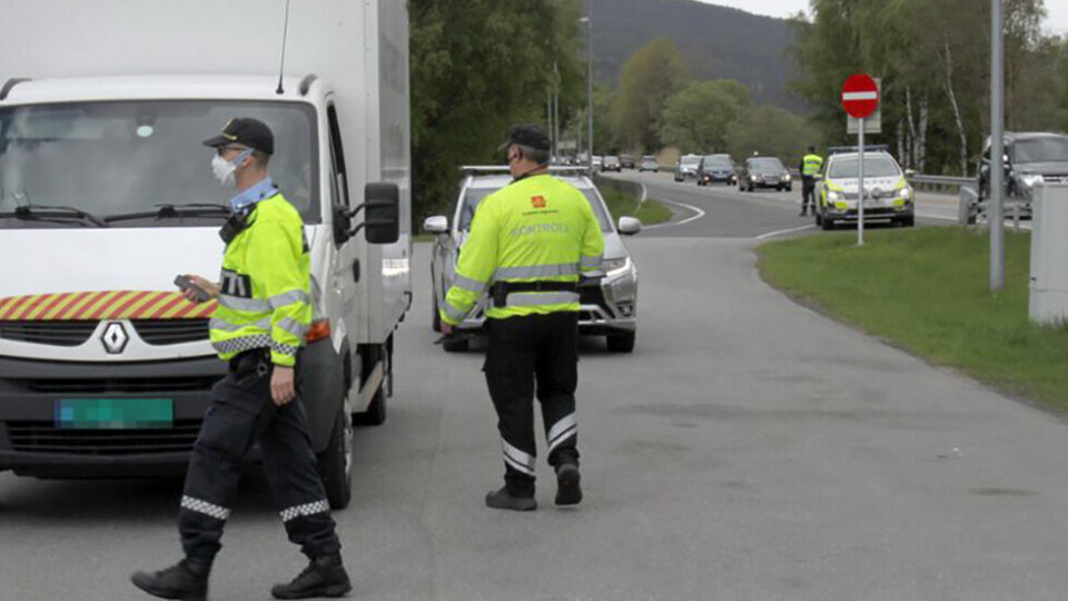 A-krimsenteret med storkontroll på Herstrøm