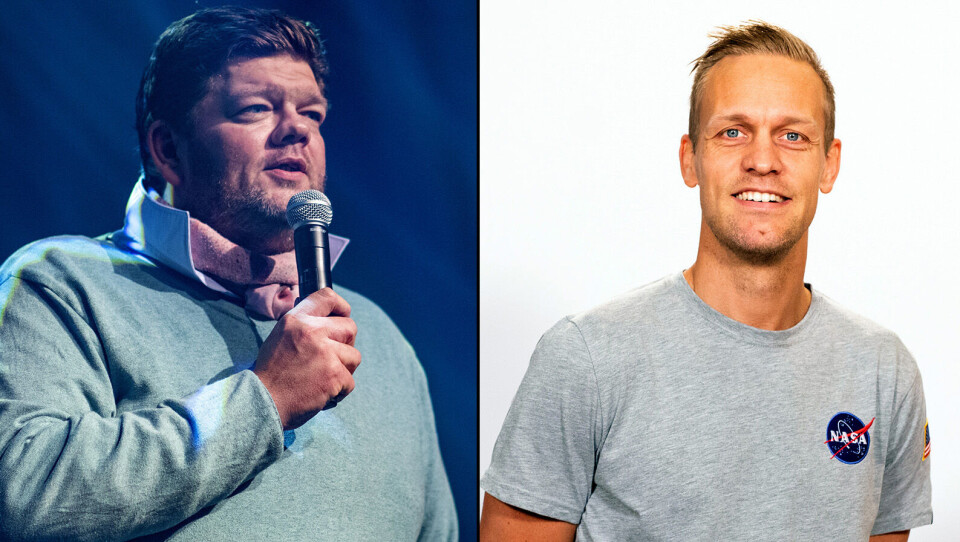 ENGASJERER SEG FOR BARNEFATTIGDOM: Ronny Johnsen (t.v.), leder av Rett Fram Opplevelser, og Mads Hansen (t.h.)