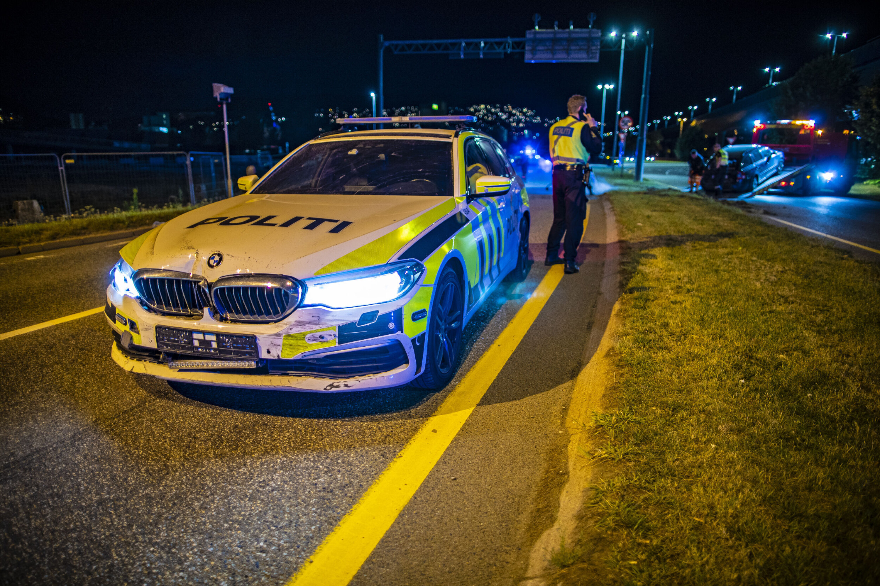 Nektet å stoppe for politiet - ble kjørt av veien i biljakt