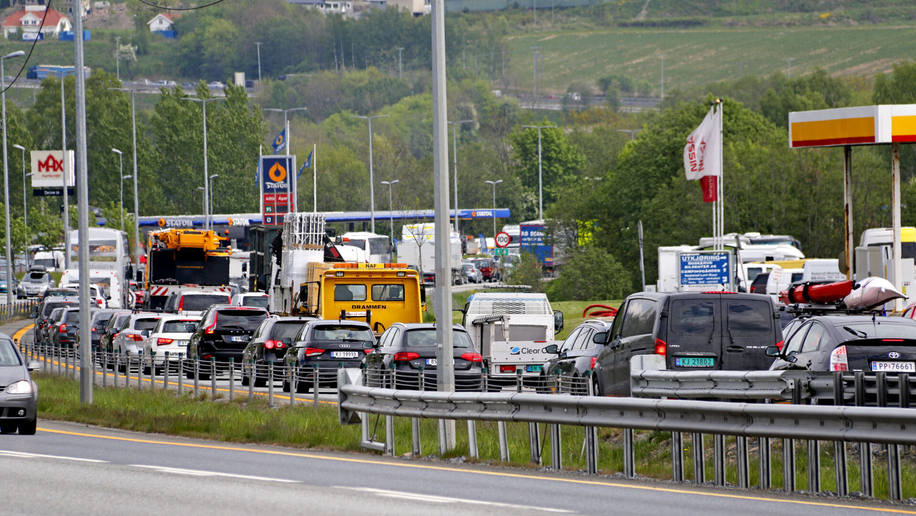 Høy bensinpris lite å si for kjøringen