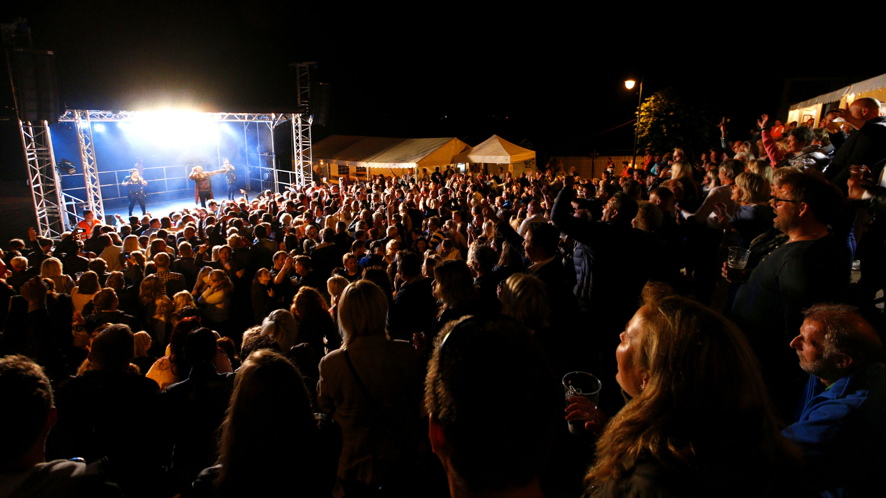 FULLT HUS: Her fra da Boney M stod på scenen i 2015.
