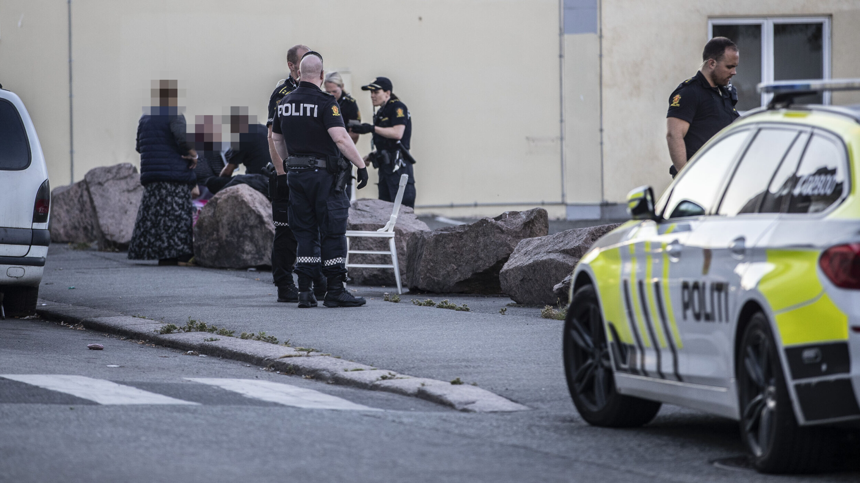 Arrestert etter slåssing på åpen gate