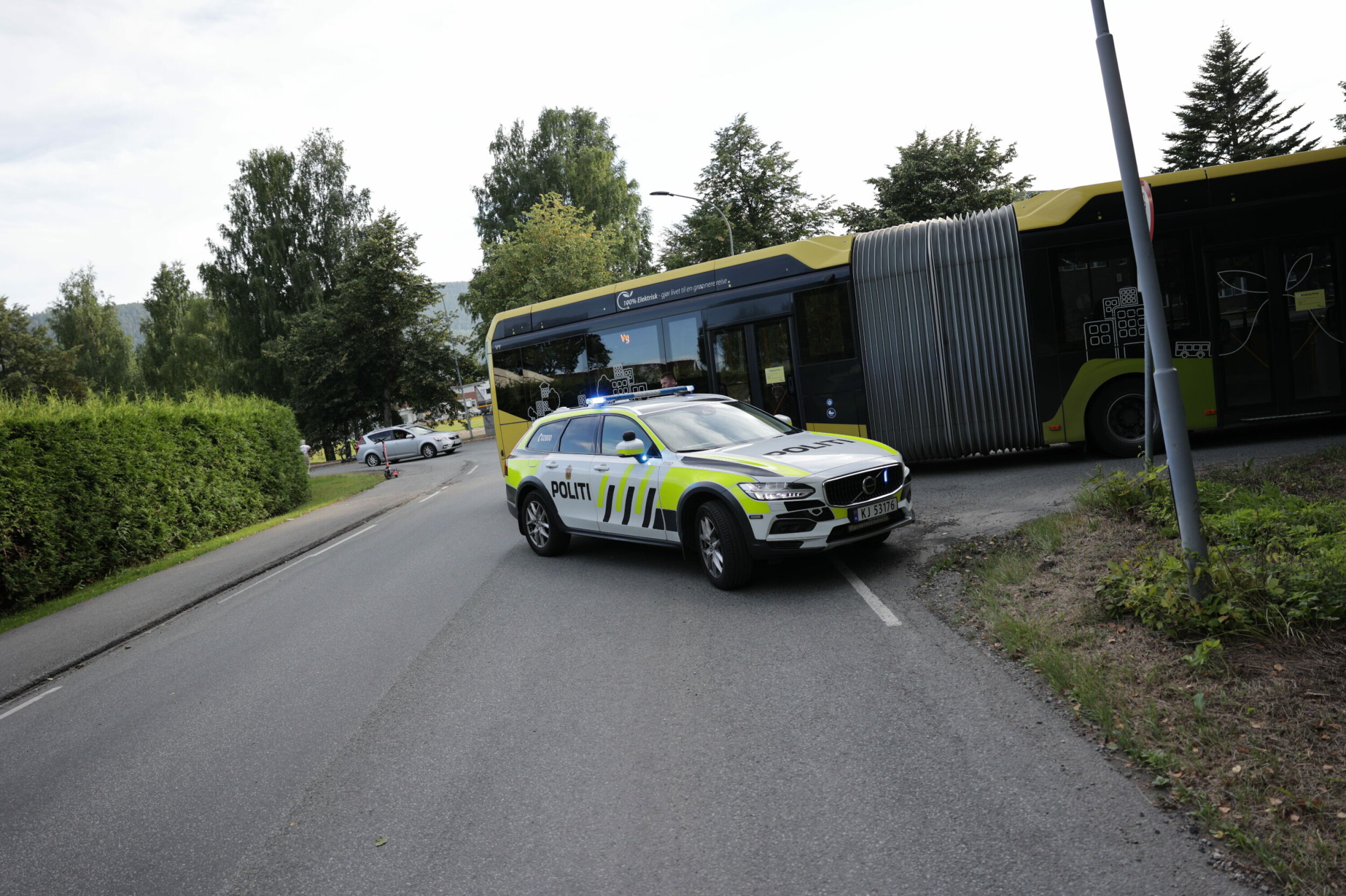 Bussjåfør fikk illebefinnende