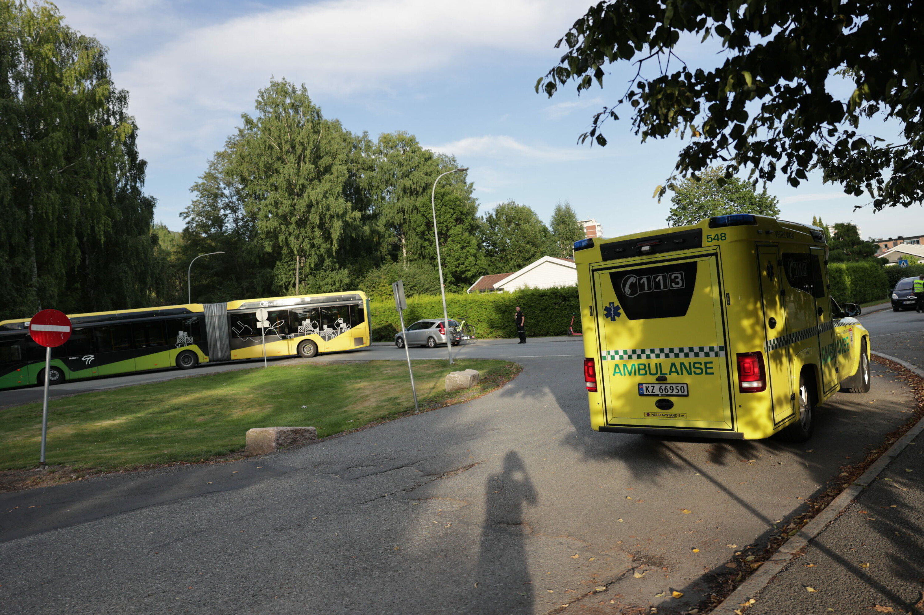 Bussjåfør fikk illebefinnende