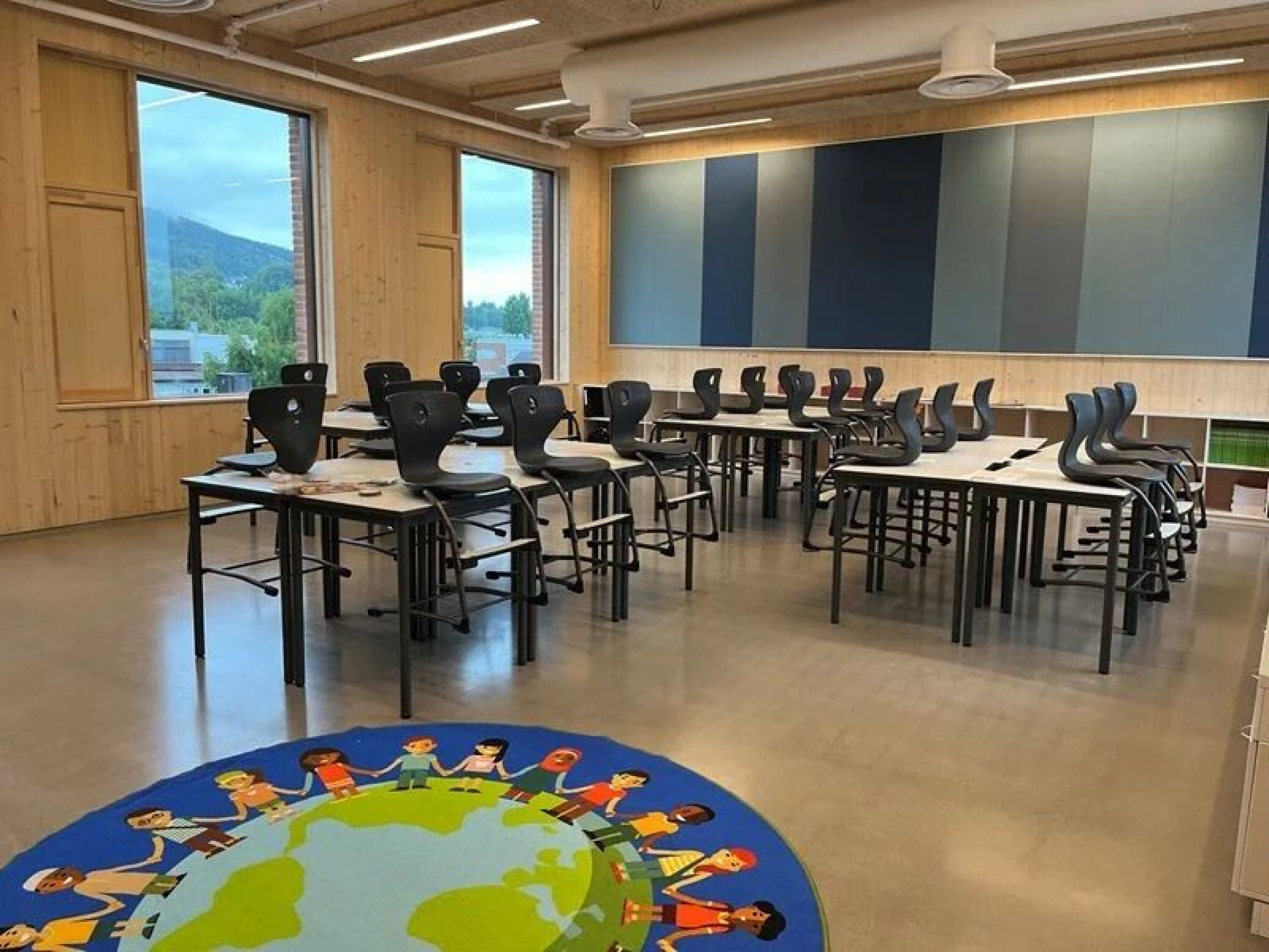 Brandenga skole åpnet nybygg på 3.000 kvm.