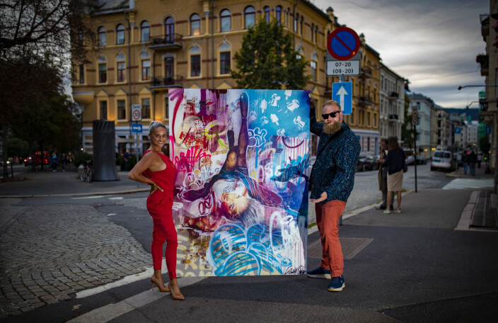 Nå har Eric gjort gatekunsten stueren på Oslos beste vestkant