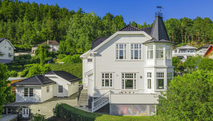 Drammensvilla til salgs for 30 millioner