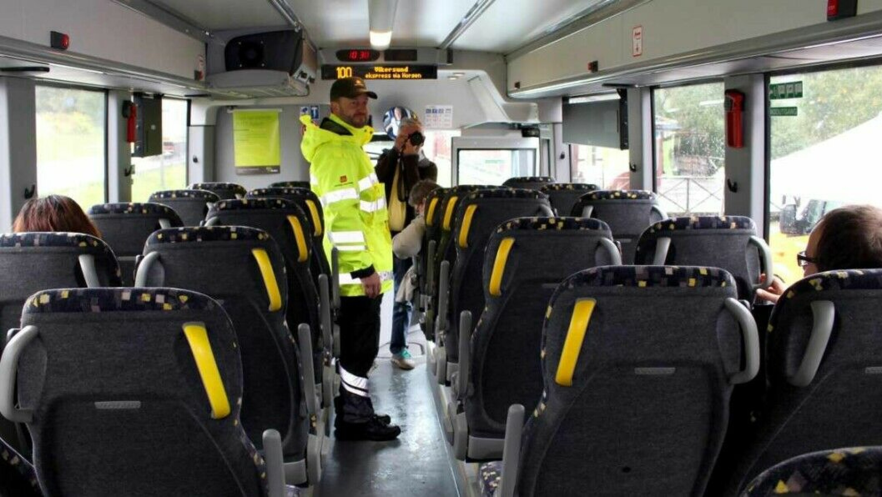 Landsomfattende beltekontroller på bussen