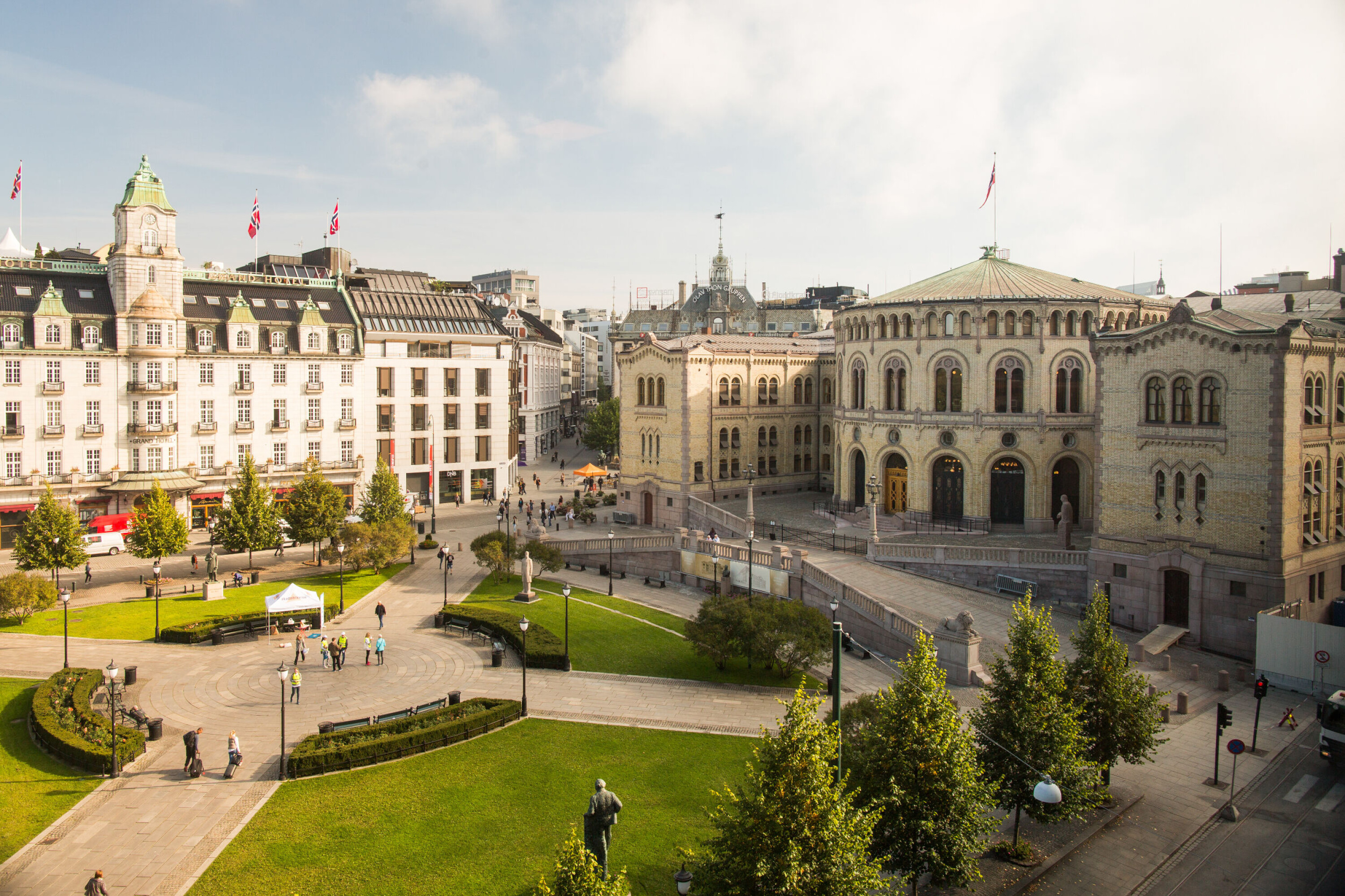 Massemønstring i næringslivet for strøm-protest på Stortinget