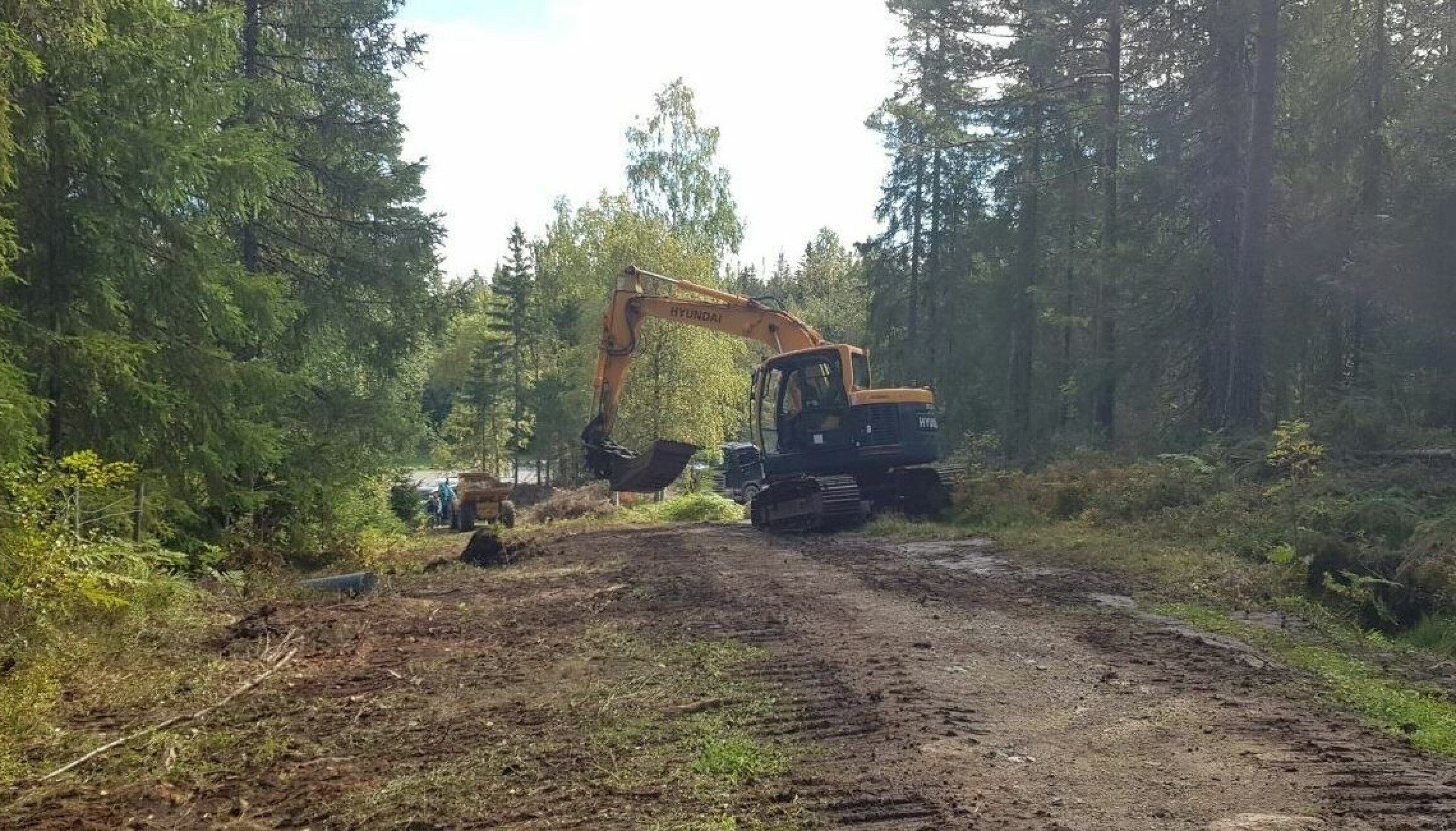 Renoverer skiløype