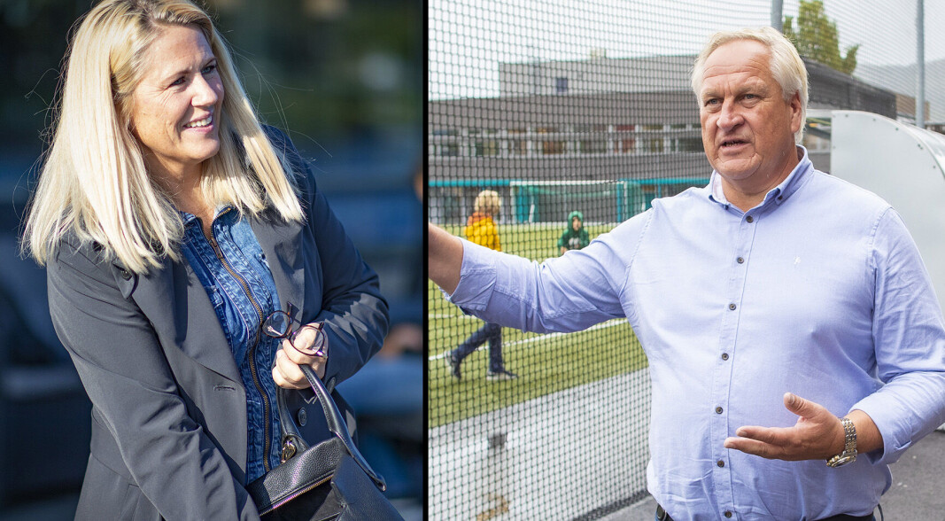 ORDFØRERDUELLEN: Monica Myrvold-Berg (Ap) og Kjell Arne Hermansen (H). ORDFØRERDUELLEN: Monica Myrvold-Berg (Ap) og Kjell Arne Hermansen (H).