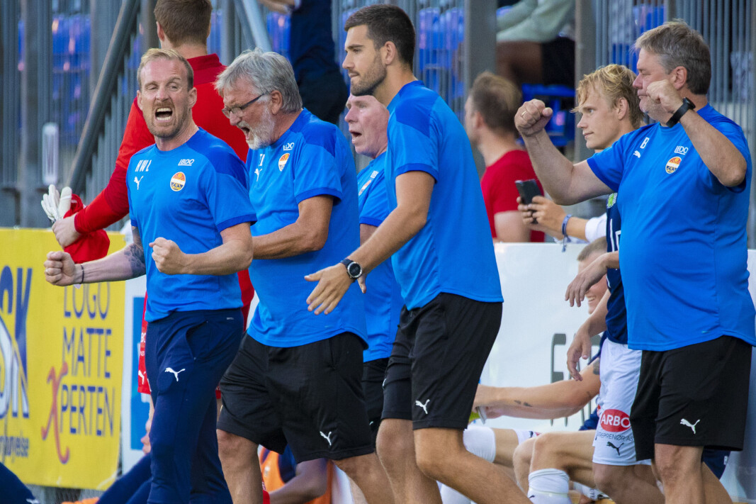 HAR LEVERT SOM BESTILT: Håkon Wibe-Lund og Bjørn Petter Ingebretsen har vært klubbens redningsmenn i flere omganger, og også denne sesongen har trenerduoen levert i henhold til klubbens ambisjoner, påpeker DRM24's kommentator. HAR LEVERT SOM BESTILT: Håkon Wibe-Lund og Bjørn Petter Ingebretsen har vært klubbens redningsmenn i flere omganger, og også denne sesongen har trenerduoen levert i henhold til klubbens ambisjoner, påpeker DRM24's kommentator.