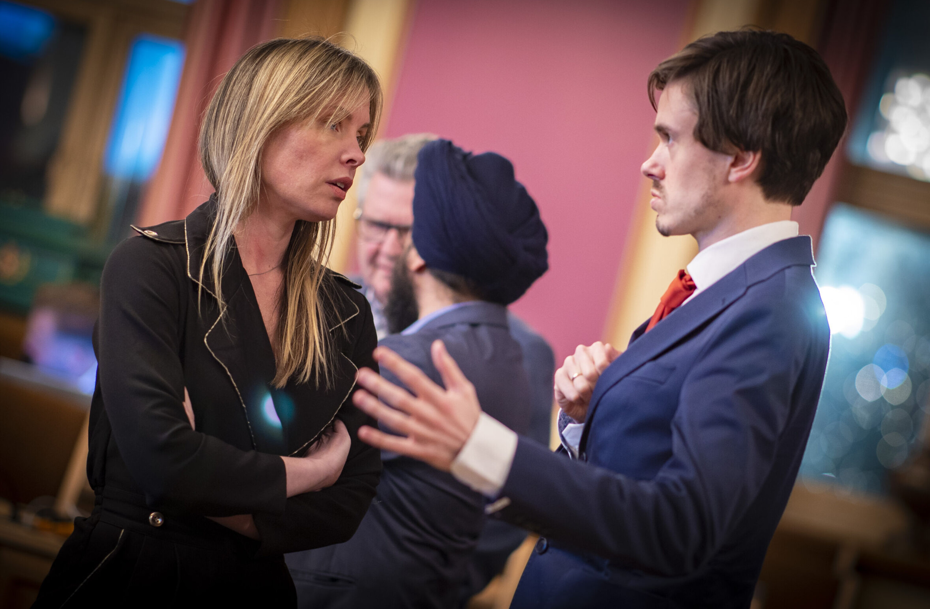 INGEN KOMPROMISSVILJE: MDG's Cathrin Janøy og Venstres Herman Ekle Lund er blant politikerne i kommunestyret som står øverst på naturvernets barrikader.