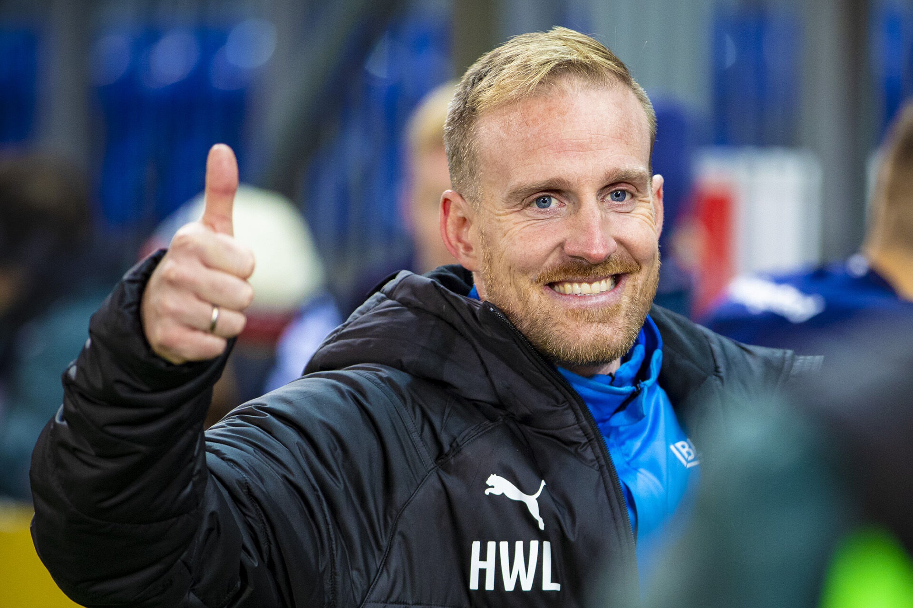 SLUTTER I STRØMSGODSET: Håkon Wibe-Lund.