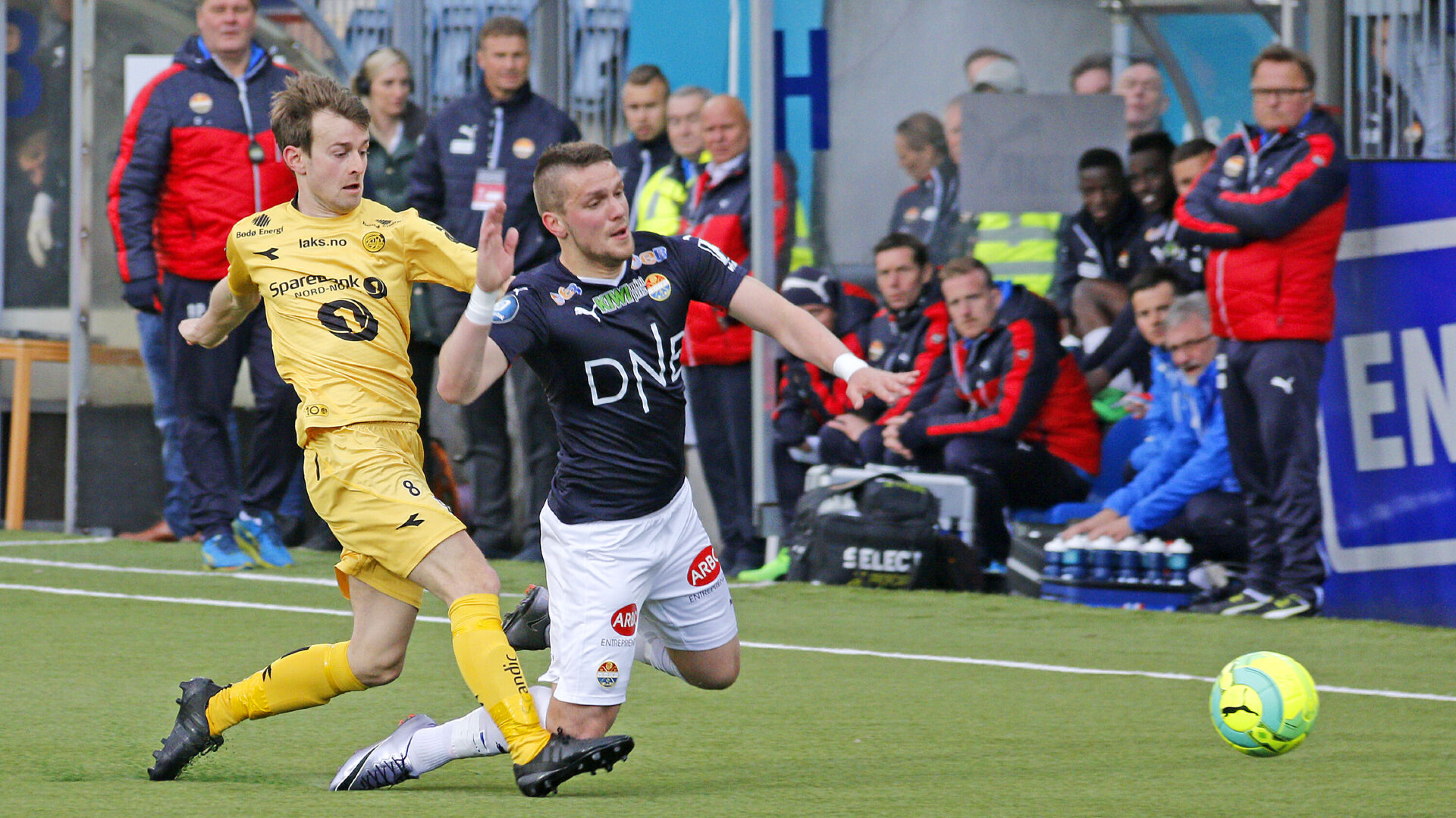 BLIR KOLLEGAER: Håkon Wibe-Lund (bak) og Flamur Kastrati.