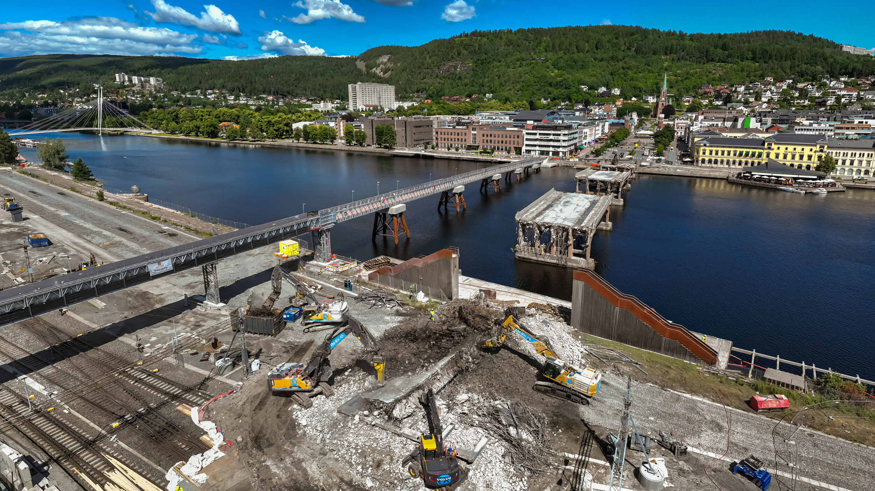 Året 2022 - da byutviklingen kom til sentrum: Byggeplass til besvær og begjær