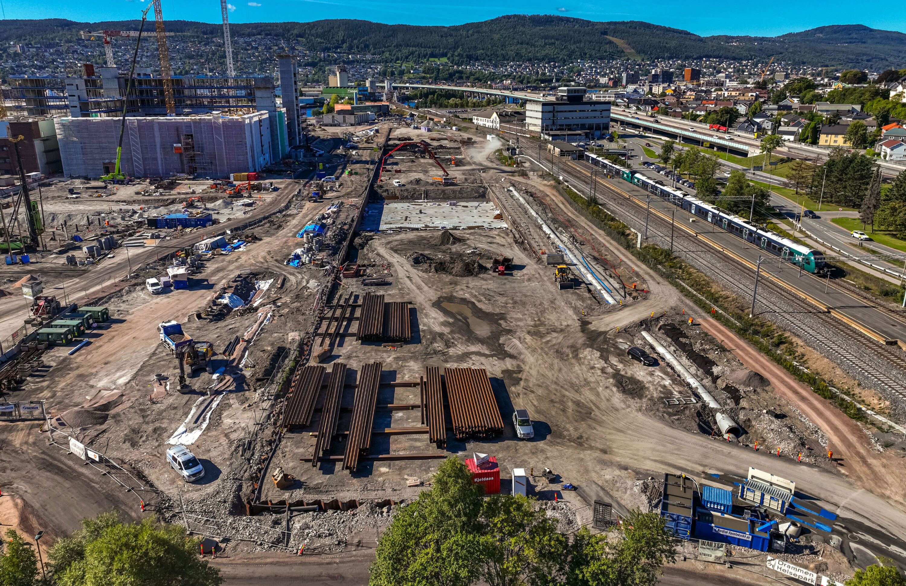 Året 2022 - da byutviklingen kom til sentrum: Byggeplass til besvær og begjær