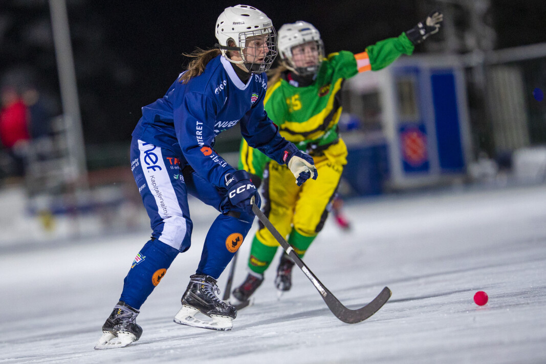 FIKK ETTERLENGTEDE POENG: Drammen og toppscorer Lene Aamodt FIKK ETTERLENGTEDE POENG: Drammen og toppscorer Lene Aamodt