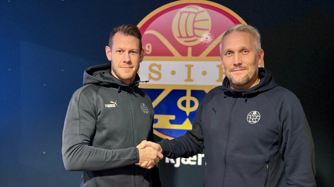 <span class=" italic" data-lab-italic_desktop="italic"><span class=" font-weight-bold" data-lab-font_weight_desktop="font-weight-bold">NY ASSISTTRENER: </span>Børre Stenslid (t.v.), her med hovedtrener Jørgen Isnes.</span> <span class=" italic" data-lab-italic_desktop="italic"><span class=" font-weight-bold" data-lab-font_weight_desktop="font-weight-bold">NY ASSISTTRENER: </span>Børre Stenslid (t.v.), her med hovedtrener Jørgen Isnes.</span>