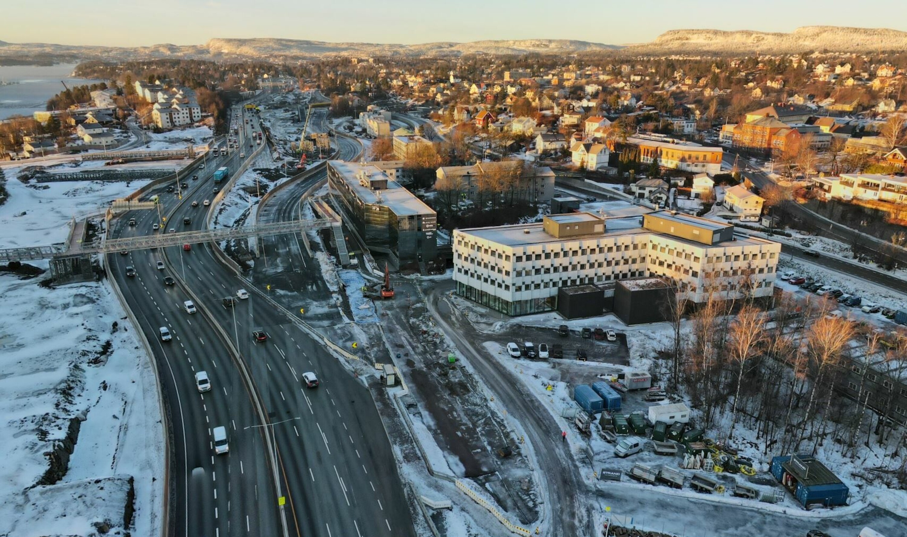 Stor E18-omlegging i helga