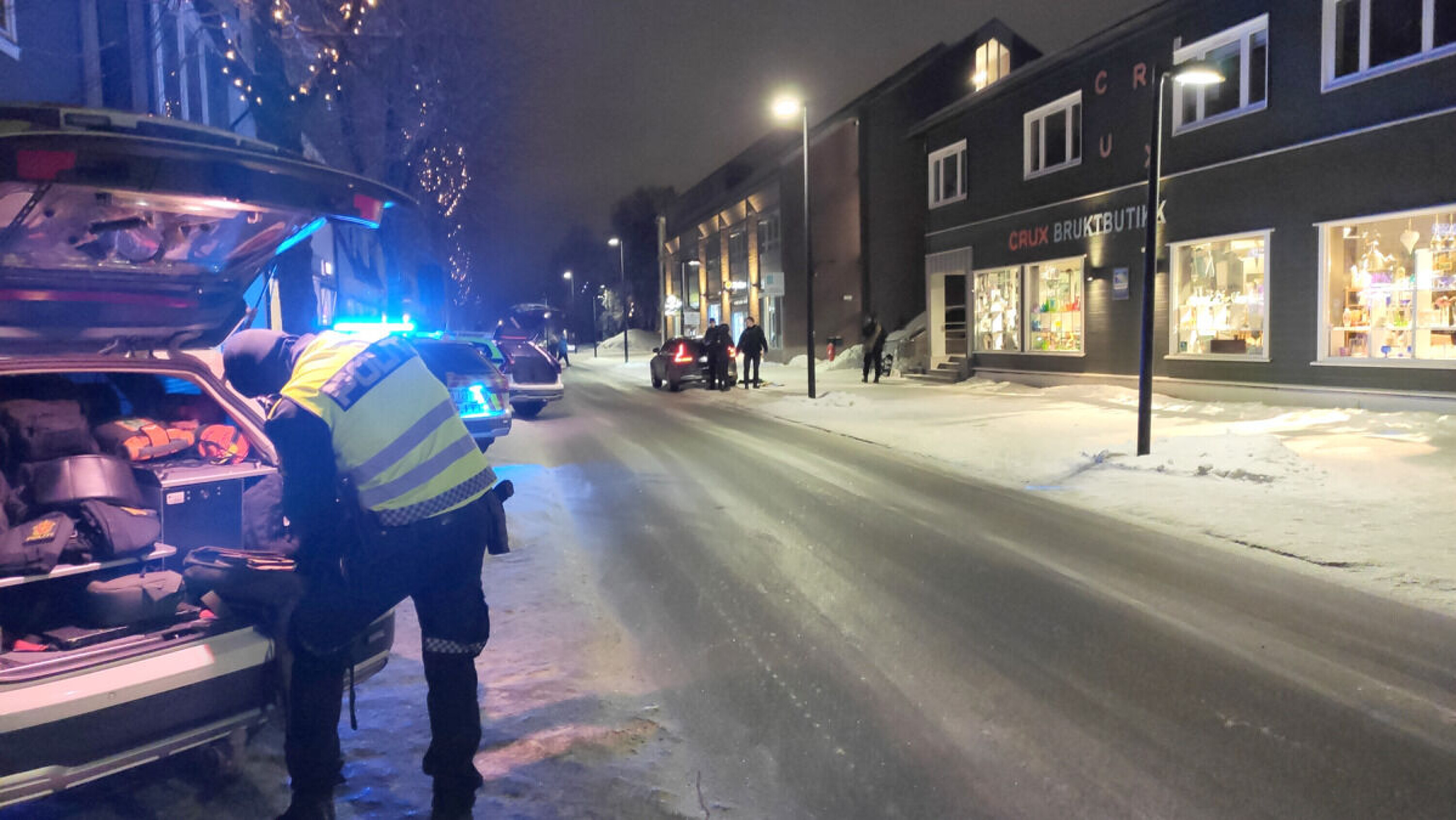 Pågrepet etter knivstikking