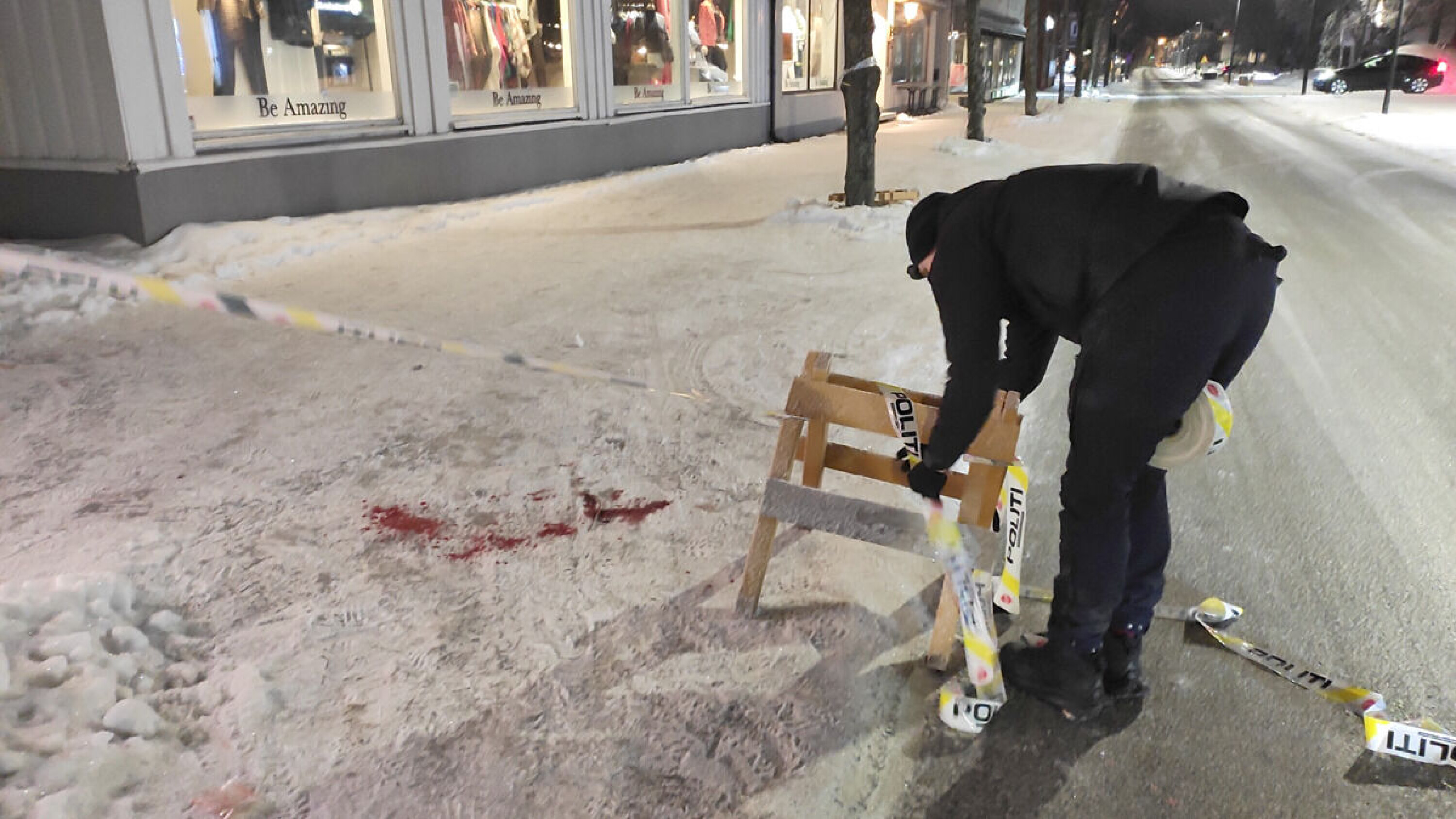 Pågrepet etter knivstikking
