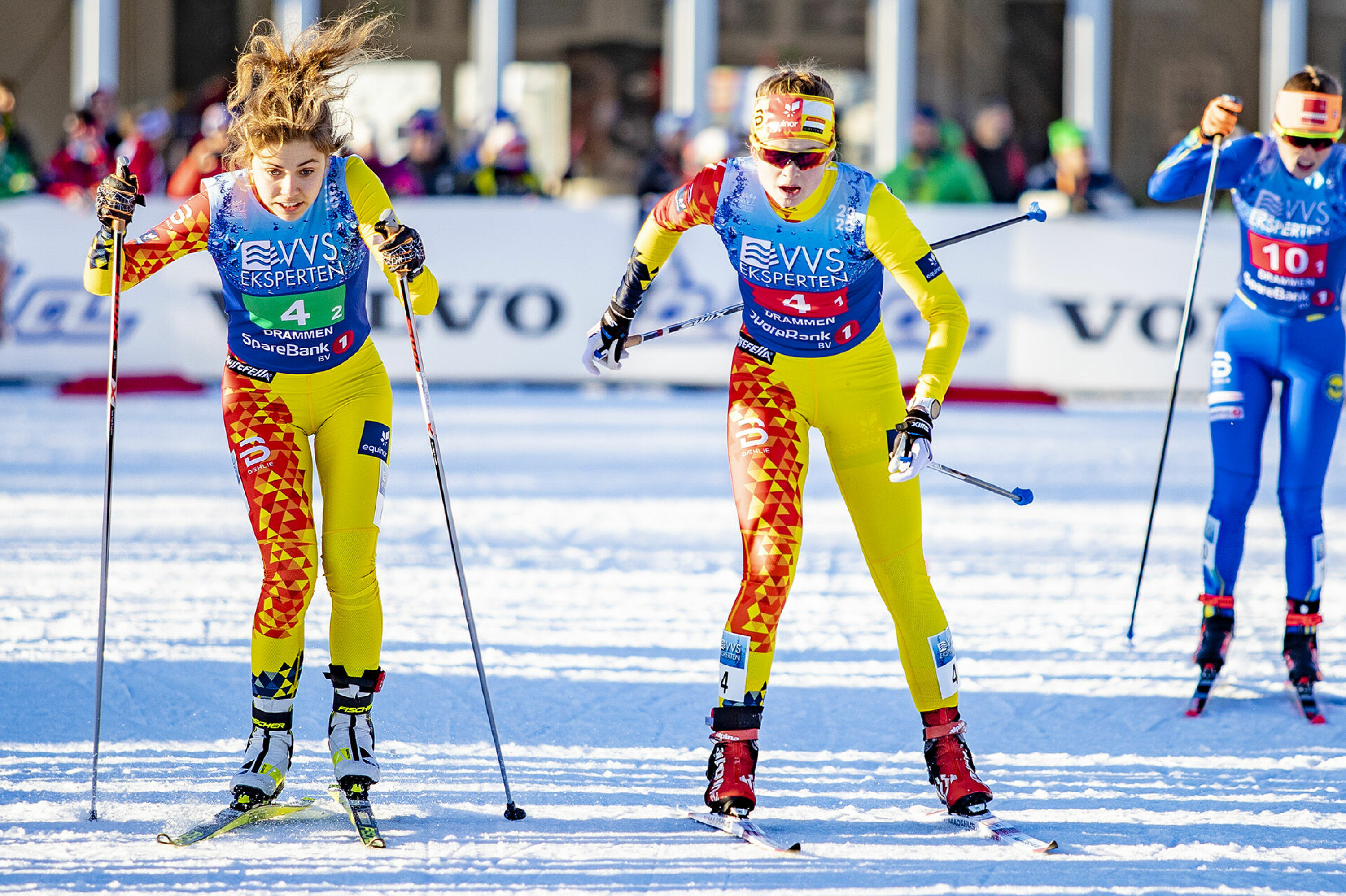 SKITALENT: Her fra ski-NM i 2020, hvor Konnerud tok bronse i stafett.