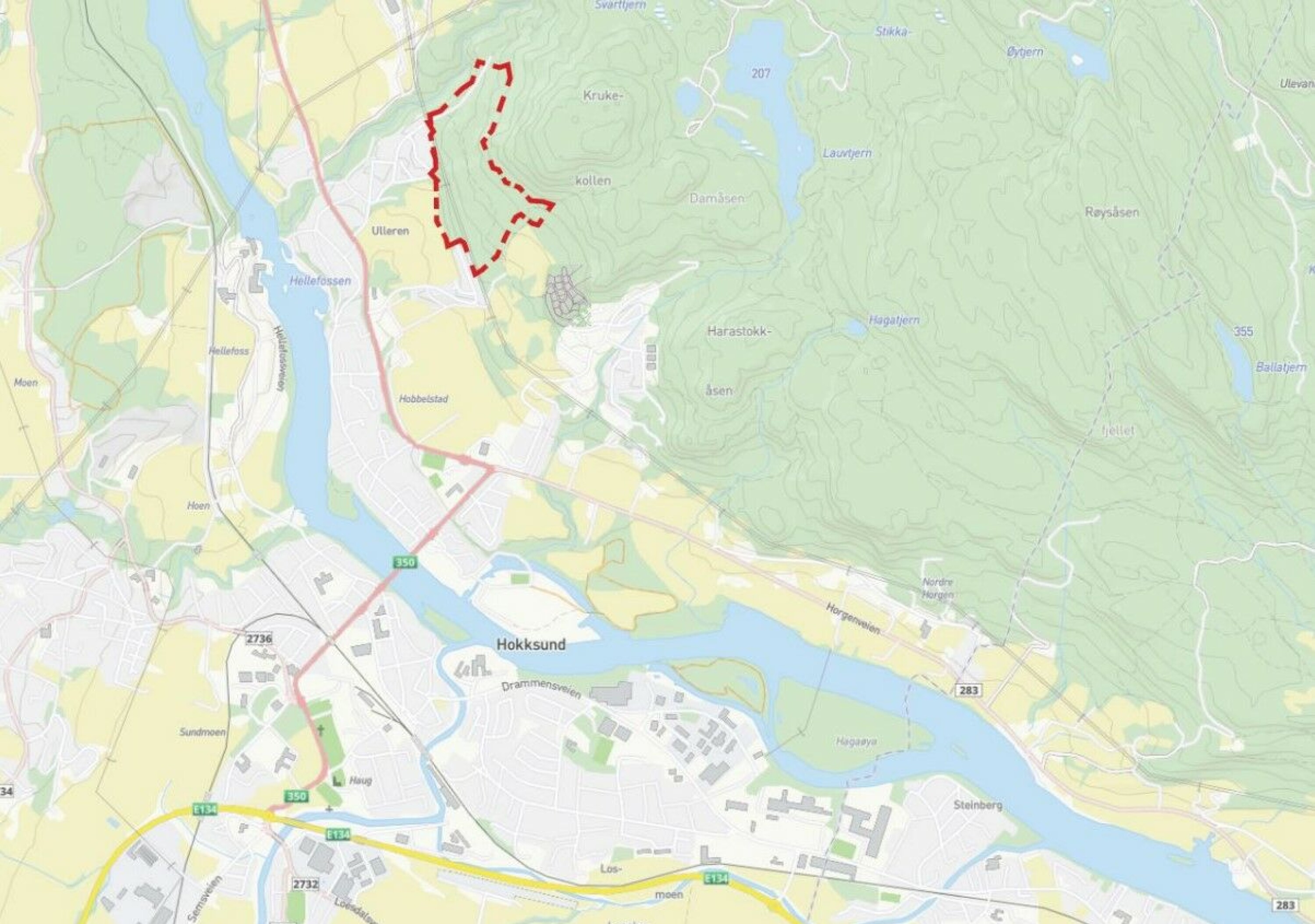 Vedtok boligregulering i omdiskutert skogsområde