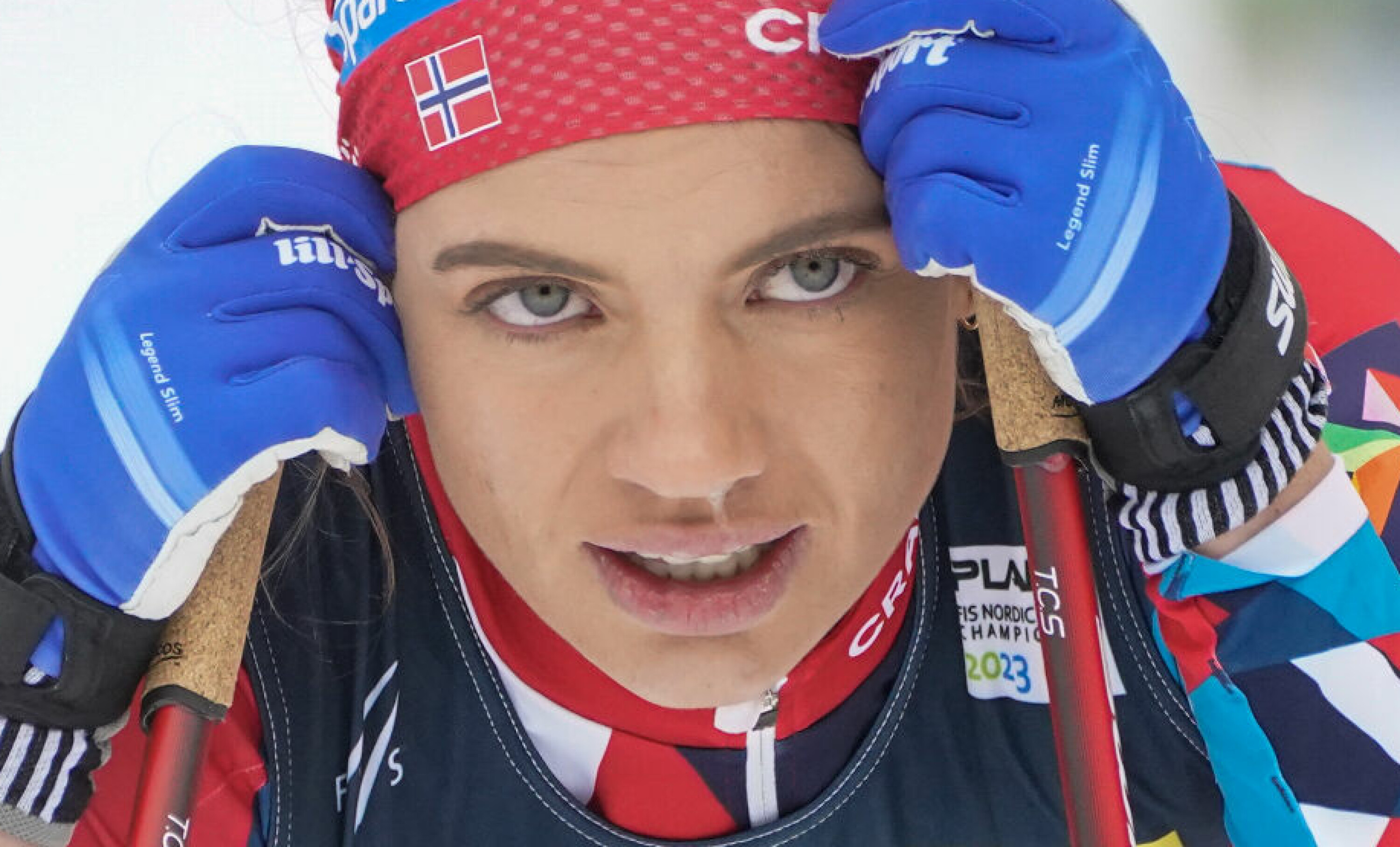 Planica, Slovenia 20230223. Kristine Stavås Skistad fra Norge under sprint finale under ski-VM 2023 i Planica, Slovenia.Foto: Terje Pedersen / NTB