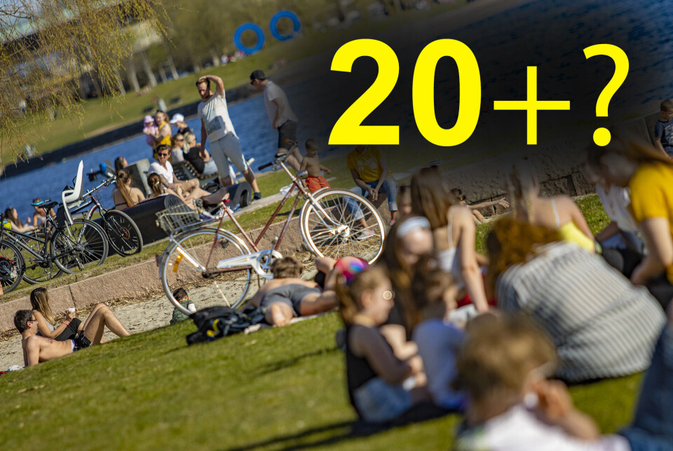 TIDLIG SOMMERSTEMNING: Bildet er tatt 22. april 2020. Ikke usannsynlig kan man få tilsvarende tilstander enda tidligere i år.