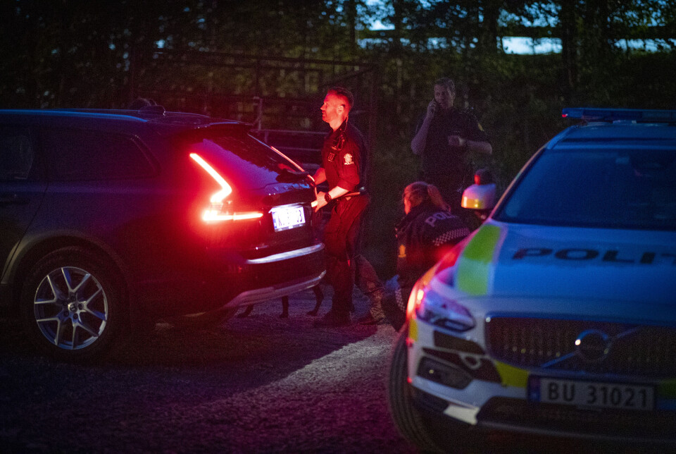 Streetracere tatt etter jakt med hund og helikopter