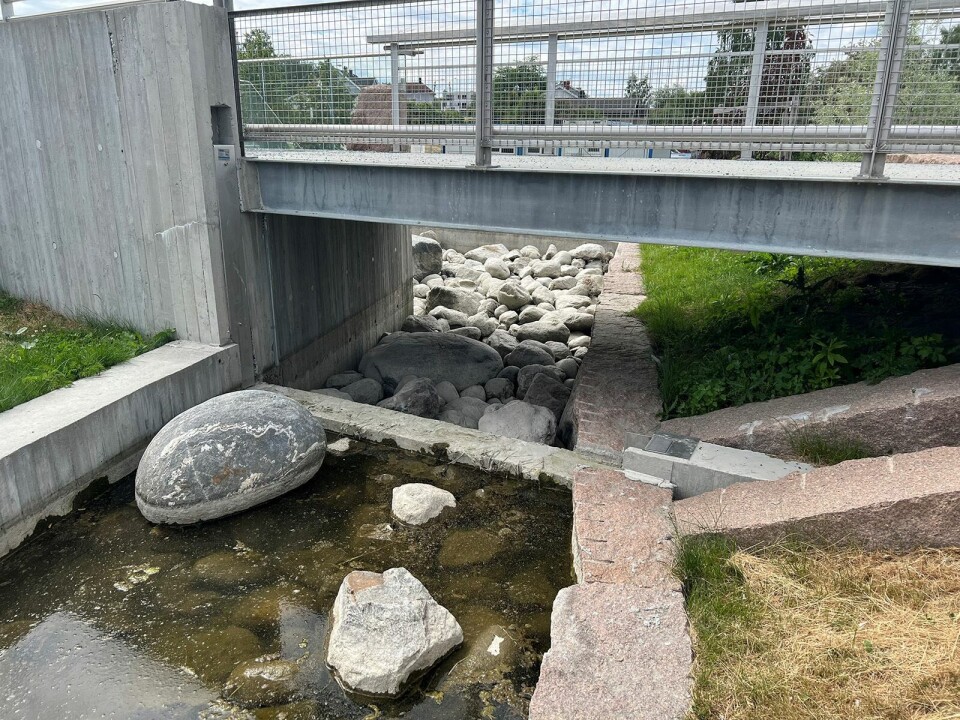 Nyetablert vannpark fungerer ikke