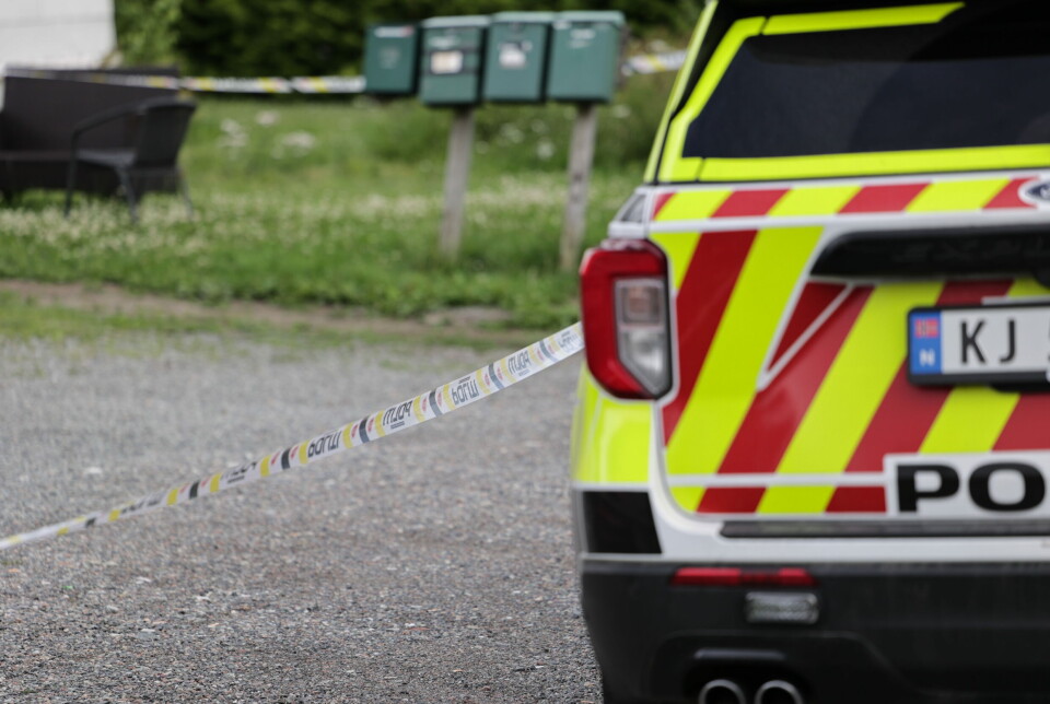 Etterforsker mulig drap i Lier - en person pågrepet