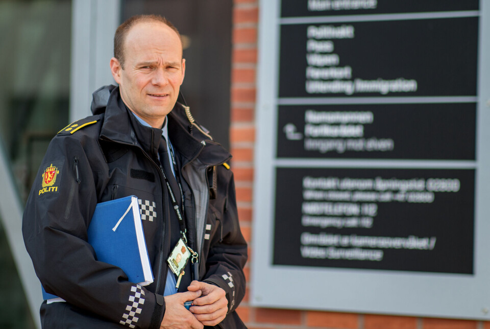 Forebyggende leder i drammenspolitiet Geir Oustorp.