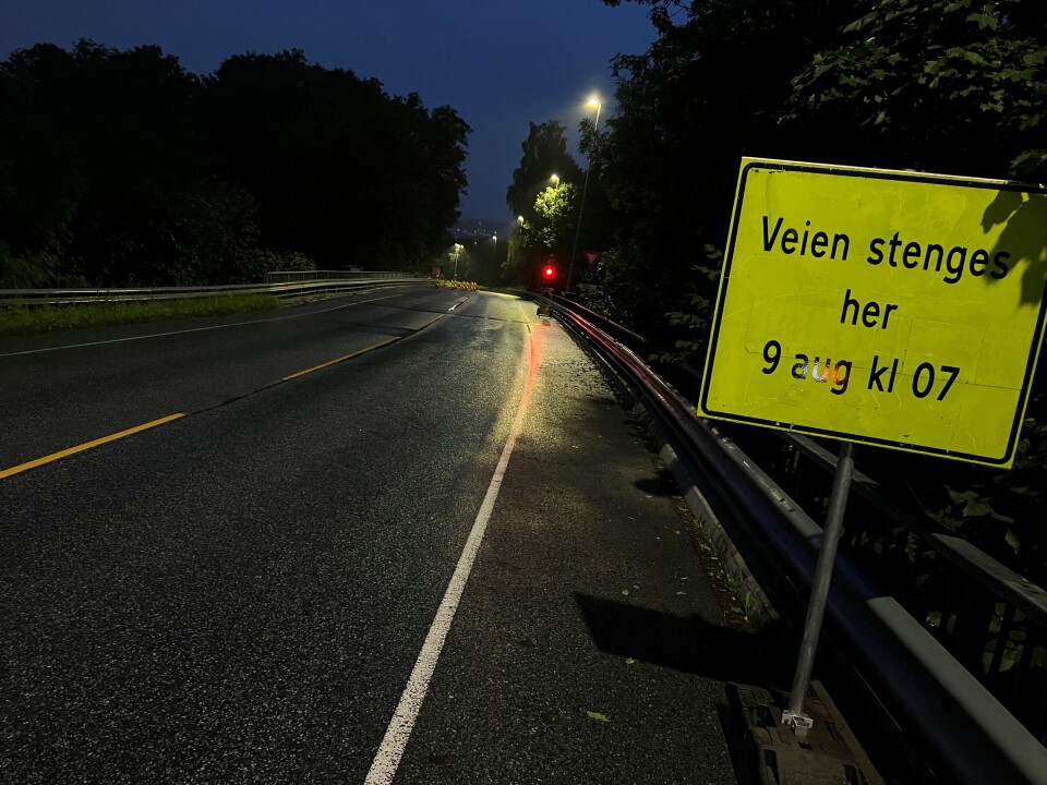 Brua på Ringeriksveien gjenåpnet
