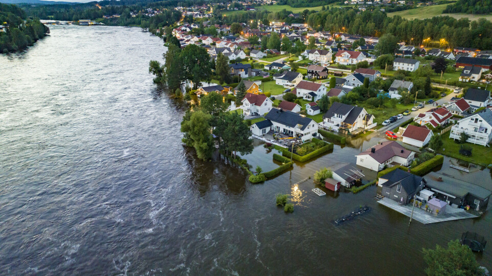 Forlenger evakuering i Hokksund til tirsdag