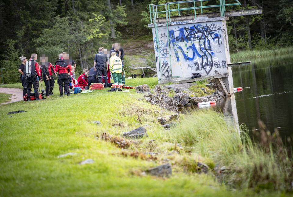 Fant død person i Stordammen